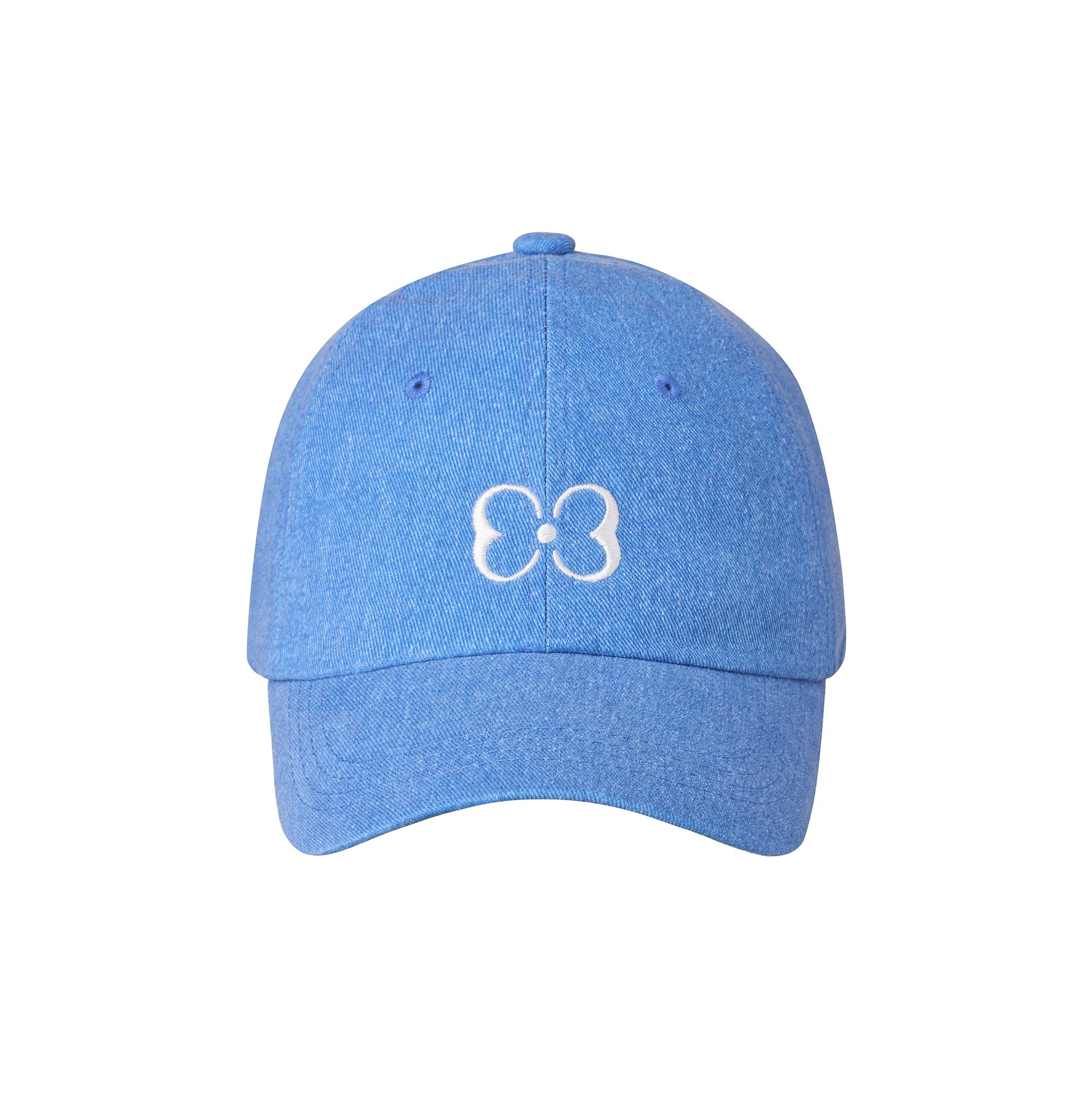 LOGO BALL CAP_BLUE — MINJUKIM